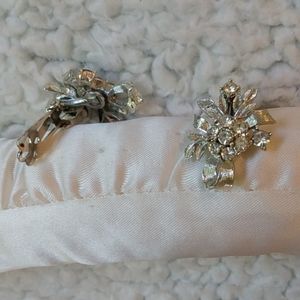 Vintage clip on earrings